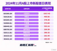 今年A股打新“抢到即赚到”！最靓新股中一签赚近12万